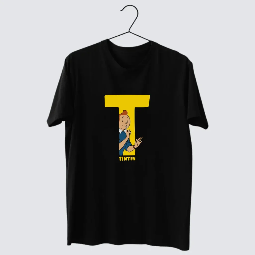 Tintin Yellow T Shhh